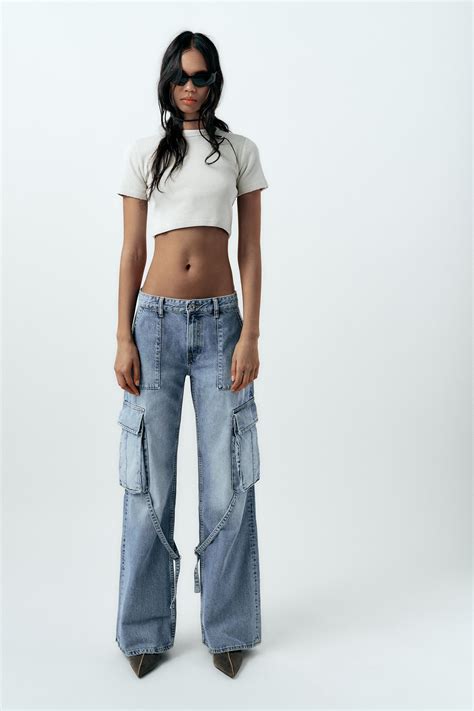 zara cargo jeans|zara cargo jeans girls.